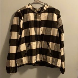 Christopher and banks flannel jacket